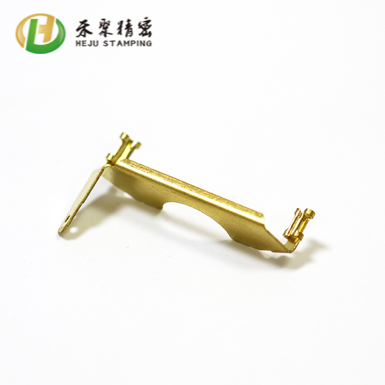 镀金弹片，局部镀金铜弹片